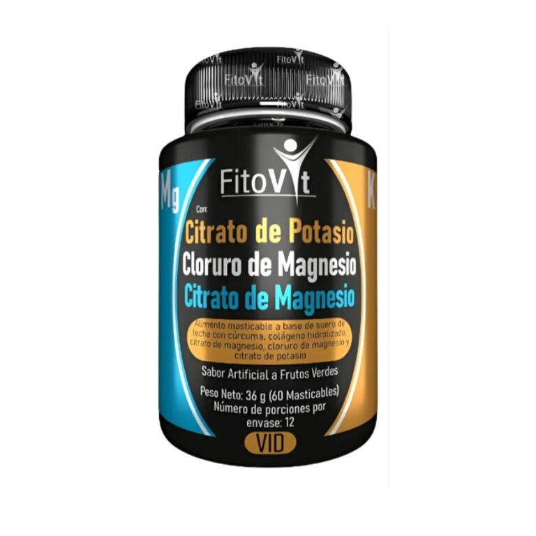 CITRATO DE POTASIO CITRATRO DE MAGNESO CLORURO DE MAGNESIO